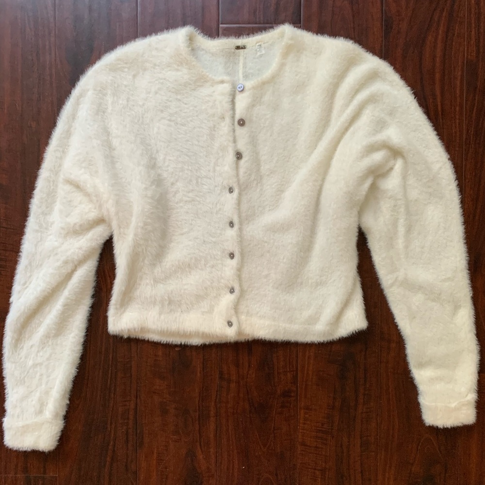 FREE PEOPLE - FP One Allegra Cardi - White